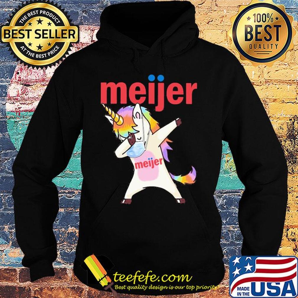 Unicorn mask dabbing meijer logo s Hoodie Unicorn mask dabbing meijer logo s Hoodie