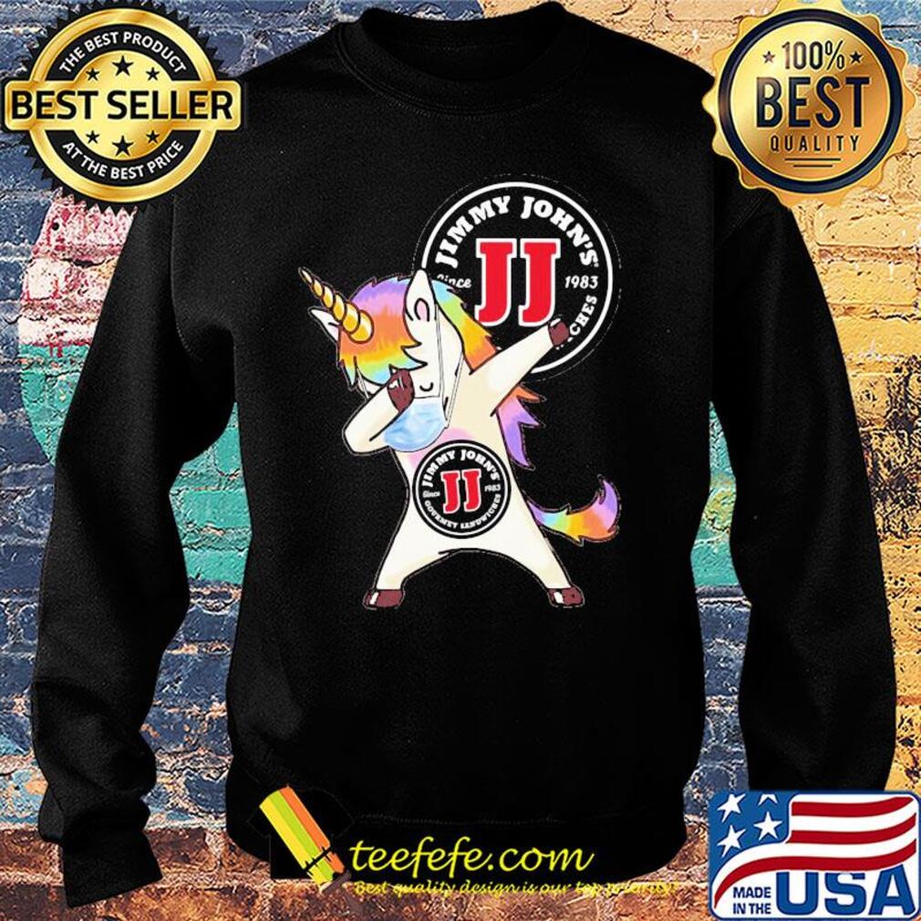 Unicorn mask jimmy john's since 1983 gourmet sandwiches logo s Sweater Unicorn mask jimmy john's since 1983 gourmet sandwiches logo s Sweater