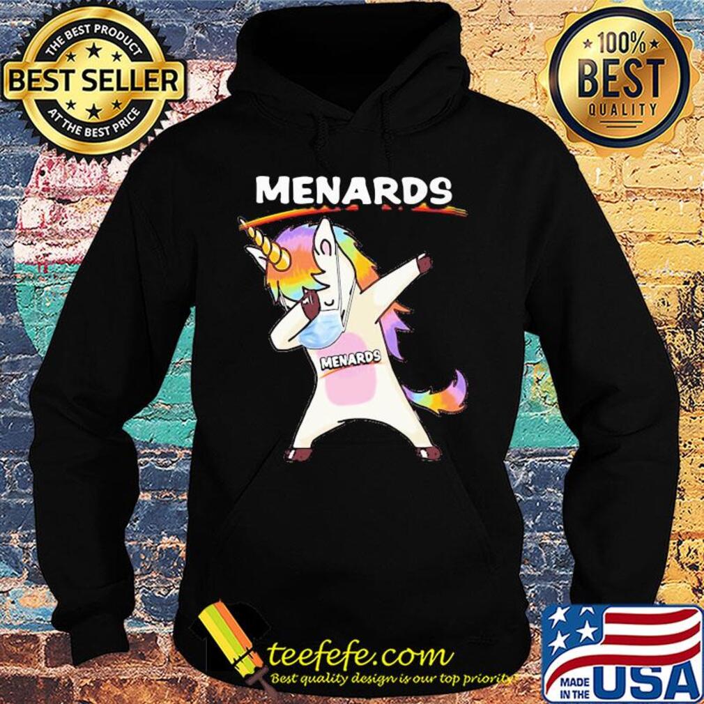 Unicorn mask menards logo s Hoodie Unicorn mask menards logo s Hoodie