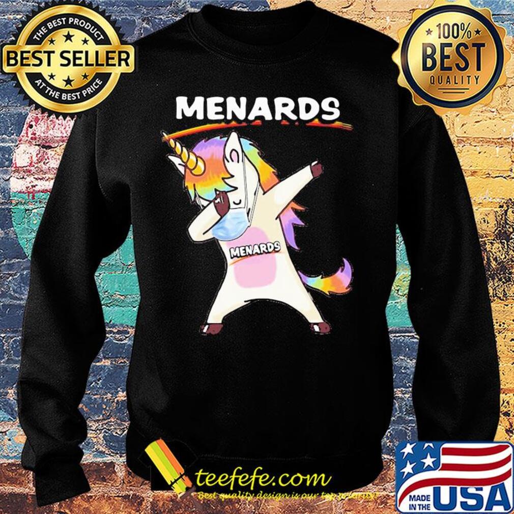 Unicorn mask menards logo s Sweater Unicorn mask menards logo s Sweater
