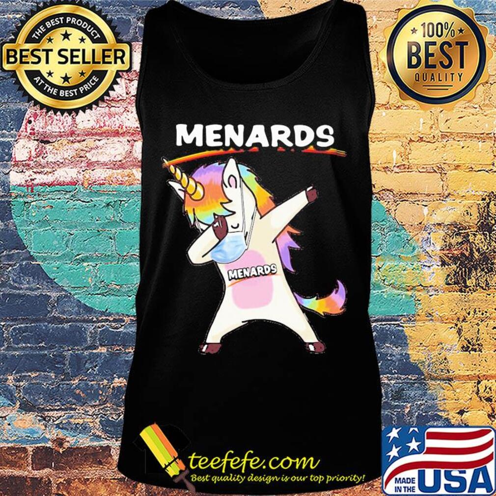 Unicorn mask menards logo s Tank top Unicorn mask menards logo s Tank top