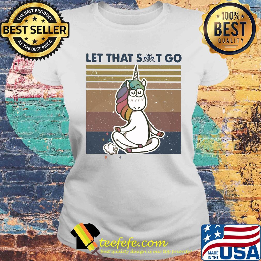 Unicorn yoda chill let that shut go vintage s Laides tee Unicorn yoda chill let that shut go vintage s Laides tee