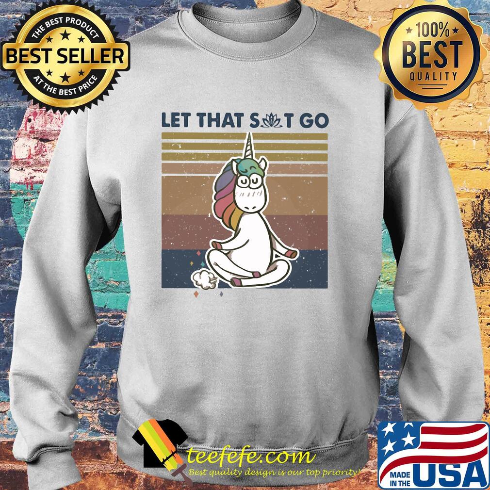 Unicorn yoda chill let that shut go vintage s Sweater Unicorn yoda chill let that shut go vintage s Sweater