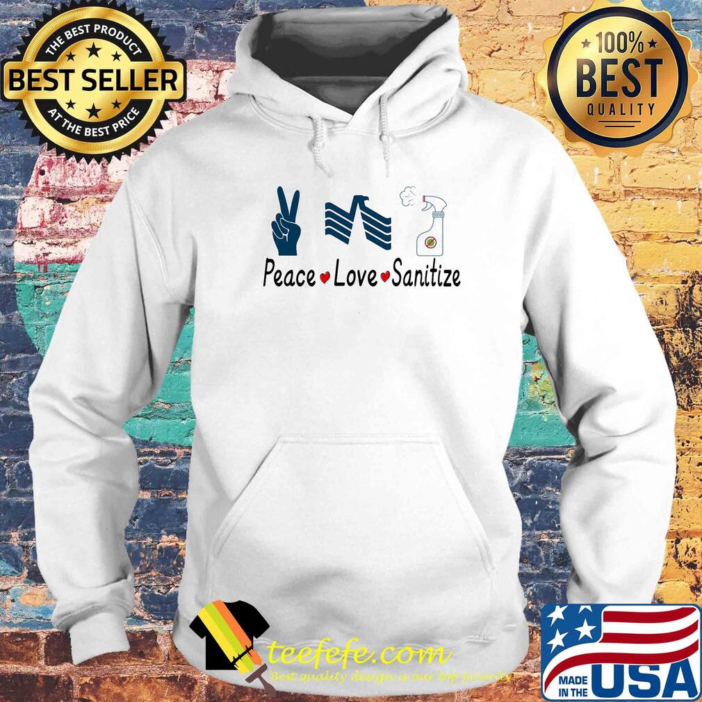 Usaa peace love sanitize covid-19 s Hoodie Usaa peace love sanitize covid-19 s Hoodie