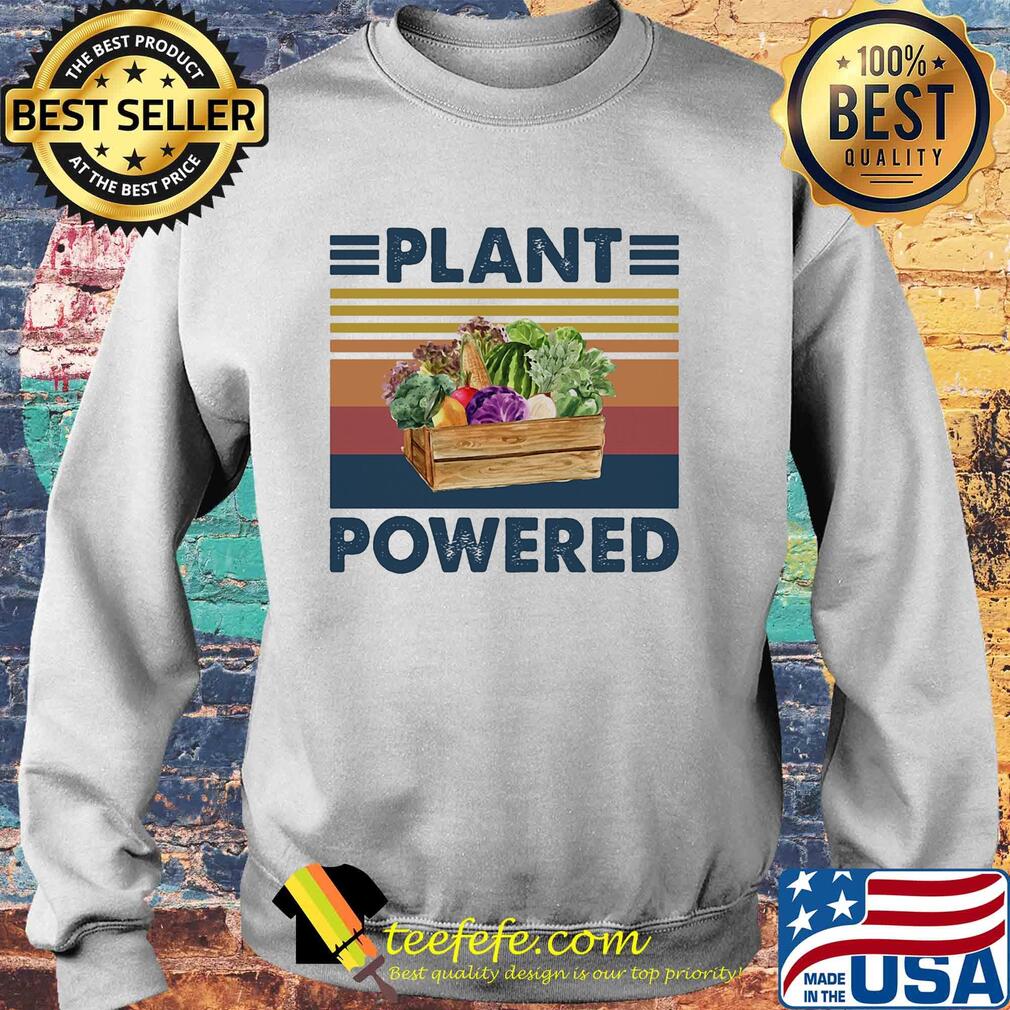 Vegetable plant powered vintage s Sweater Vegetable plant powered vintage s Sweater