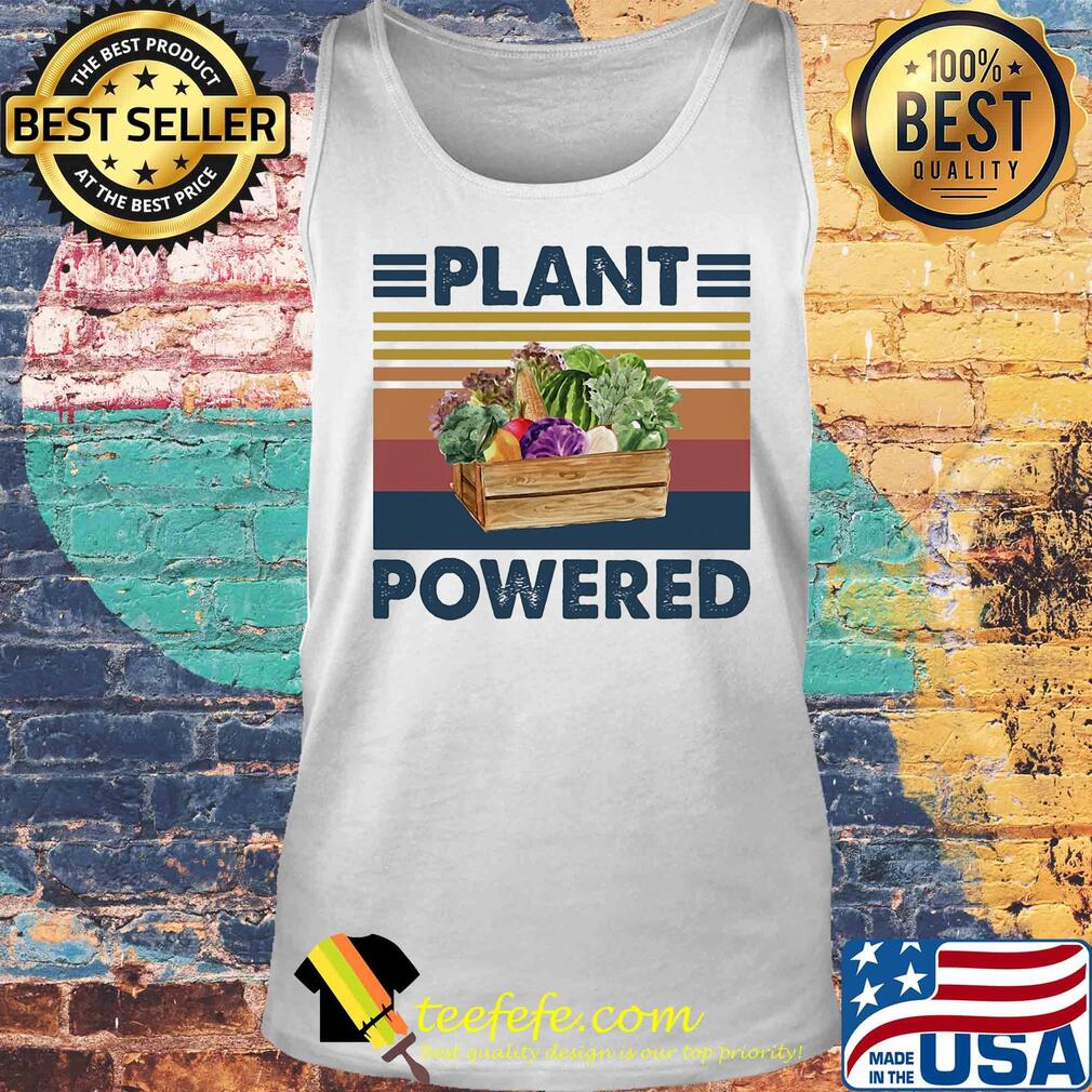 Vegetable plant powered vintage s Tank top Vegetable plant powered vintage s Tank top