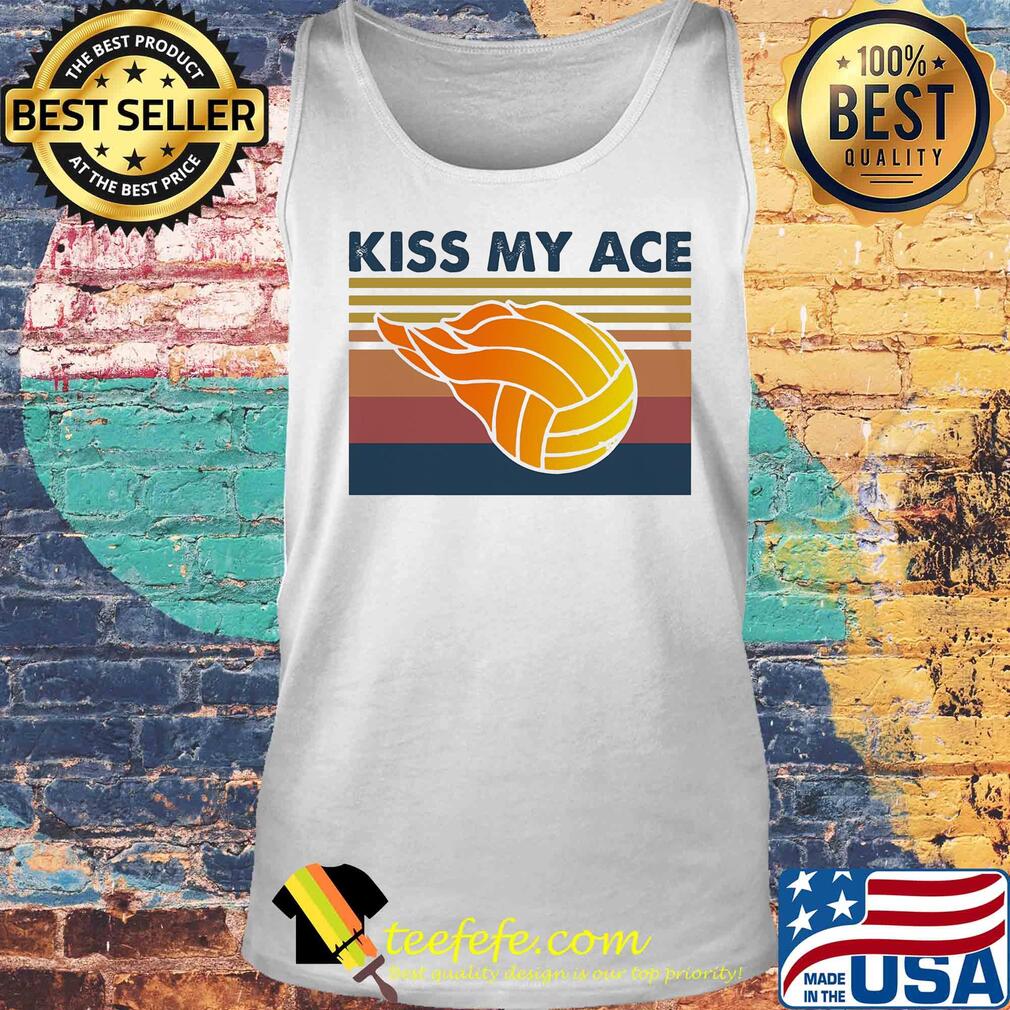 Volleyball kiss my ace vintage s Tank top Volleyball kiss my ace vintage s Tank top