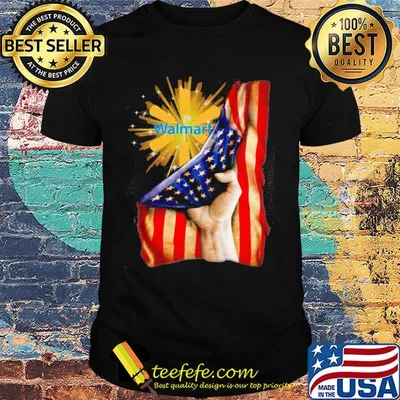 Walmart american flag independence day shirt