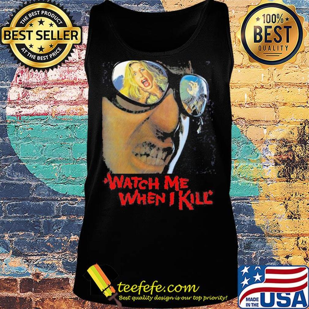 Watch me when i kill black corrado pani paola tedesco homme s Tank top Watch me when i kill black corrado pani paola tedesco homme s Tank top