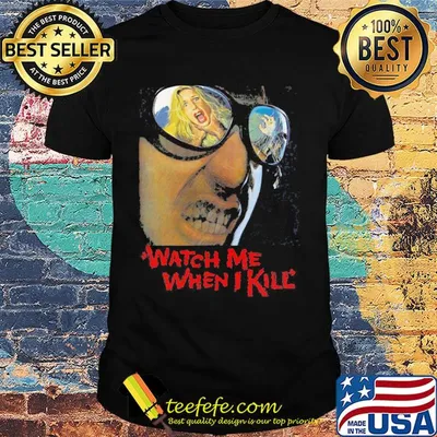 Watch me when i kill black corrado pani paola tedesco homme shirt