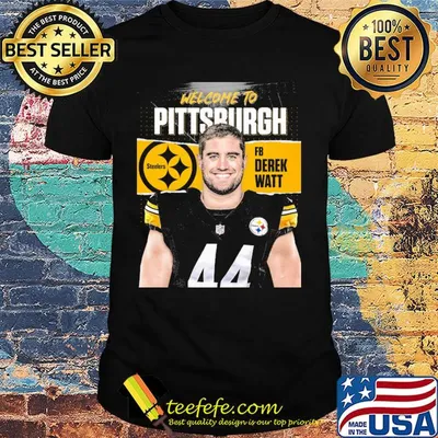 Welcome to pittsburgh steelers football team fb derek watt shirt
