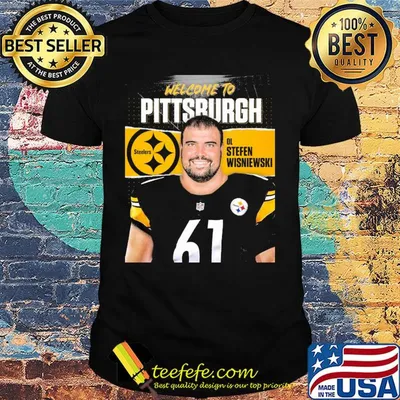 Welcome to pittsburgh steelers football team ol stefen wisniewski shirt