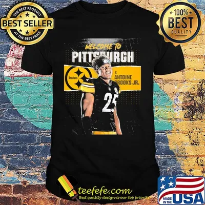 Welcome to pittsburgh steelers football team s antoine brooks jr shirt