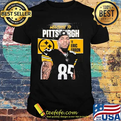 Welcome to pittsburgh steelers football team te eric ebron shirt