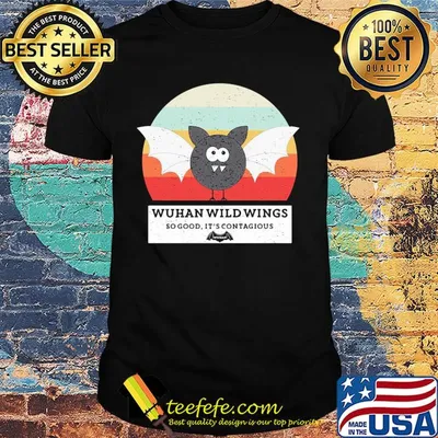 Wuhan wild wings so good it's contagious vintage shirt