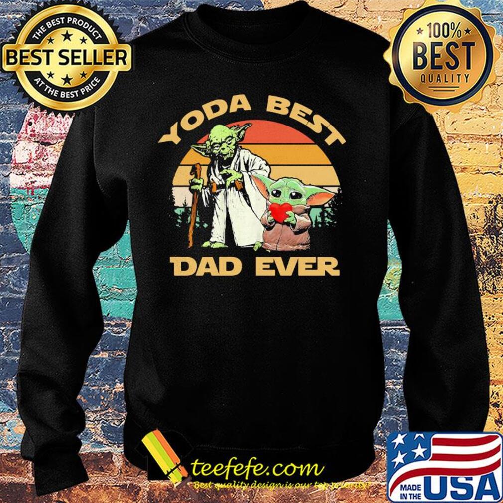 Yoda best dad ever vintage s Sweater Yoda best dad ever vintage s Sweater