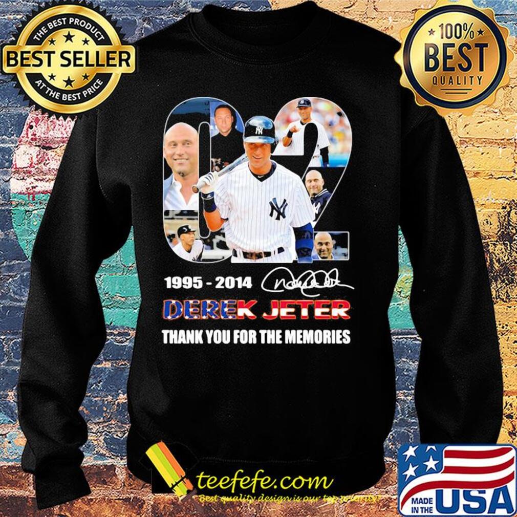 02 1995 2014 derek jeter thank you for the memories signature s Sweater 02 1995 2014 derek jeter thank you for the memories signature s Sweater
