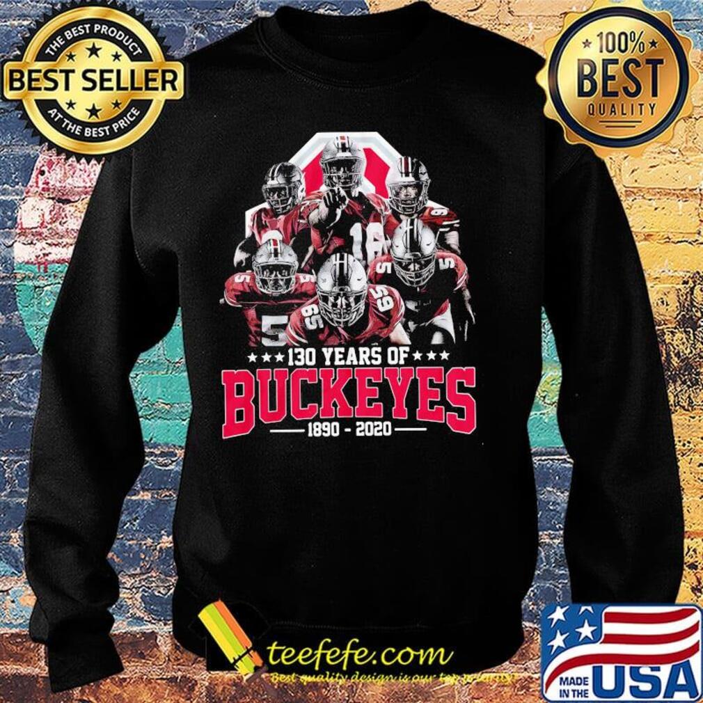 130 years of ohio state buckeyes 1890 2020 stars s Sweater 130 years of ohio state buckeyes 1890 2020 stars s Sweater