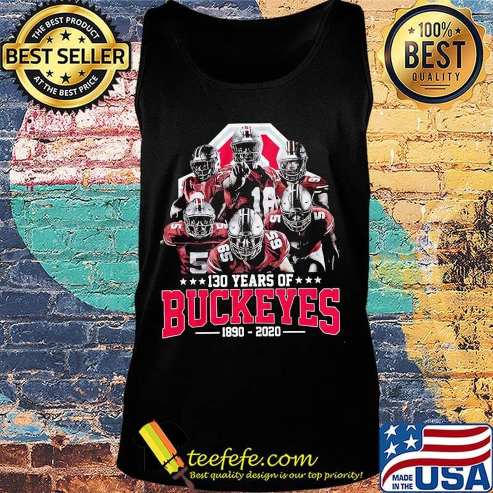 130 years of ohio state buckeyes 1890 2020 stars s Tank top 130 years of ohio state buckeyes 1890 2020 stars s Tank top