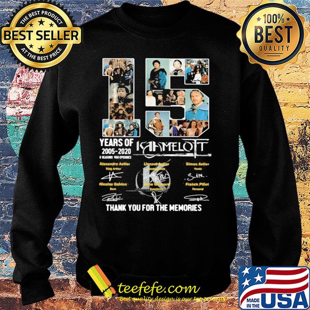 15 years of 2005 2020 6 seasons 458 episodes kaamelott thank you for the memories signatures s Sweater 15 years of 2005 2020 6 seasons 458 episodes kaamelott thank you for the memories signatures s Sweater