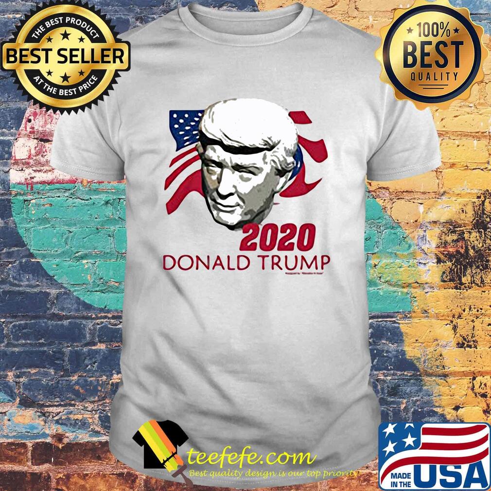 2020 donald trump american flag independence day shirt