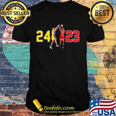 24 kobe bryant 23 michael jordan basketball shirt
