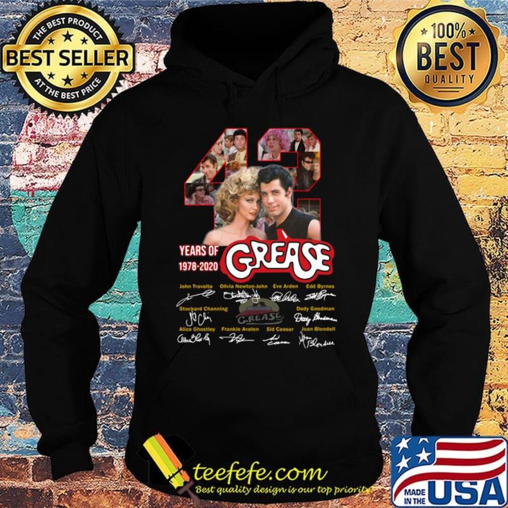 42 years of 1978 2020 grease signatures s Hoodie 42 years of 1978 2020 grease signatures s Hoodie