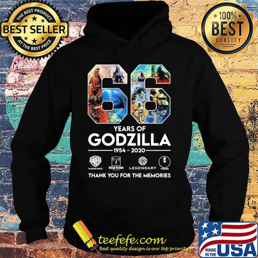 66 years of godzilla 1954 2020 thank you for the memories s Hoodie 66 years of godzilla 1954 2020 thank you for the memories s Hoodie