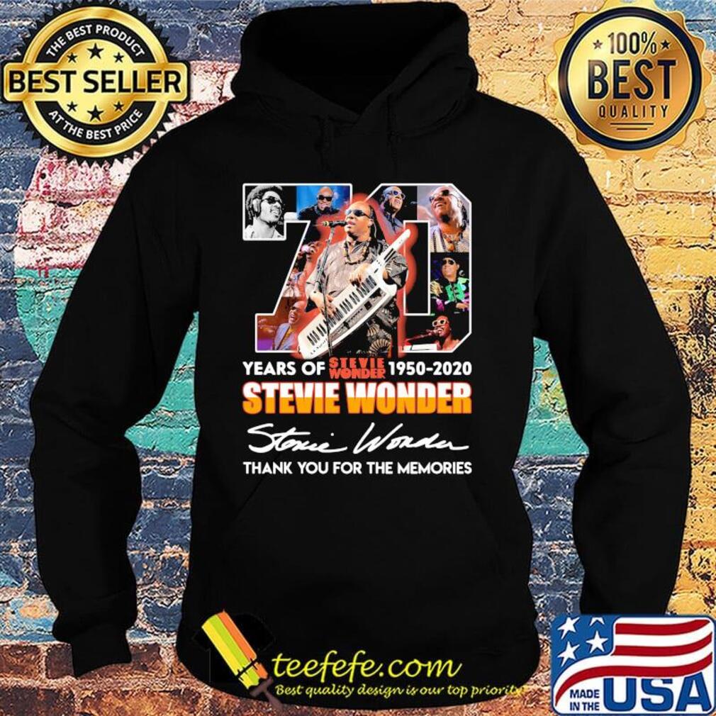 70 years of 1950 2020 stevie wonder thank you for the memories signatures s Hoodie 70 years of 1950 2020 stevie wonder thank you for the memories signatures s Hoodie