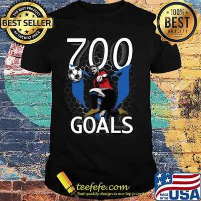700 goals messi silhouette shirt