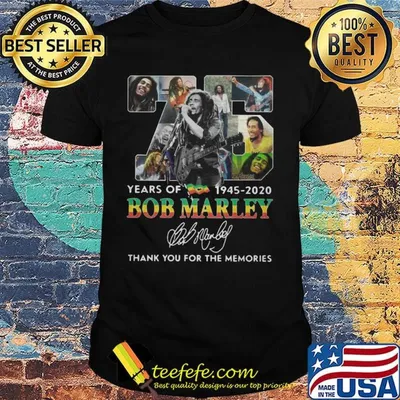75 years of 1945 3030 bob marley thank you for the memories signature shirt75 years of 1945 3030 bob marley thank you for the memories signature shirt