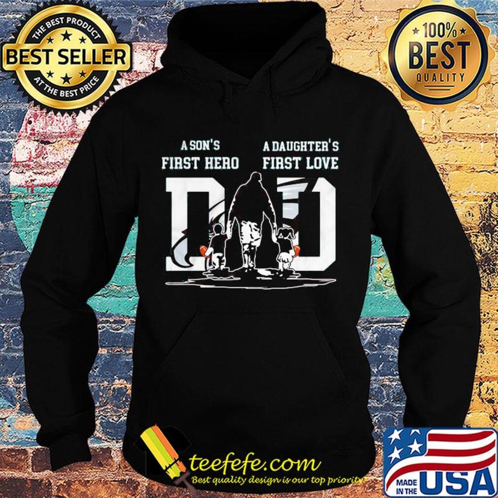 A son's first hero a daughter's first love dad philadelphia eagles happy father's day s Hoodie A son's first hero a daughter's first love dad philadelphia eagles happy father's day s Hoodie