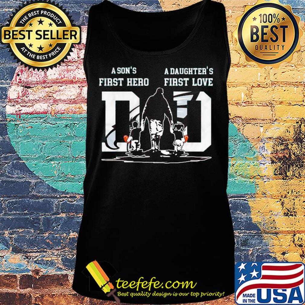 A son's first hero a daughter's first love dad philadelphia eagles happy father's day s Tank top A son's first hero a daughter's first love dad philadelphia eagles happy father's day s Tank top