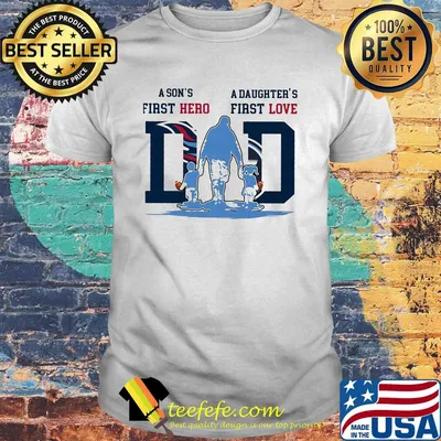 A son's first hero a daughter's first love tennessee titans happy father's day shirt