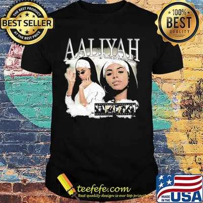 Aaliyah one in a million vintage shirt