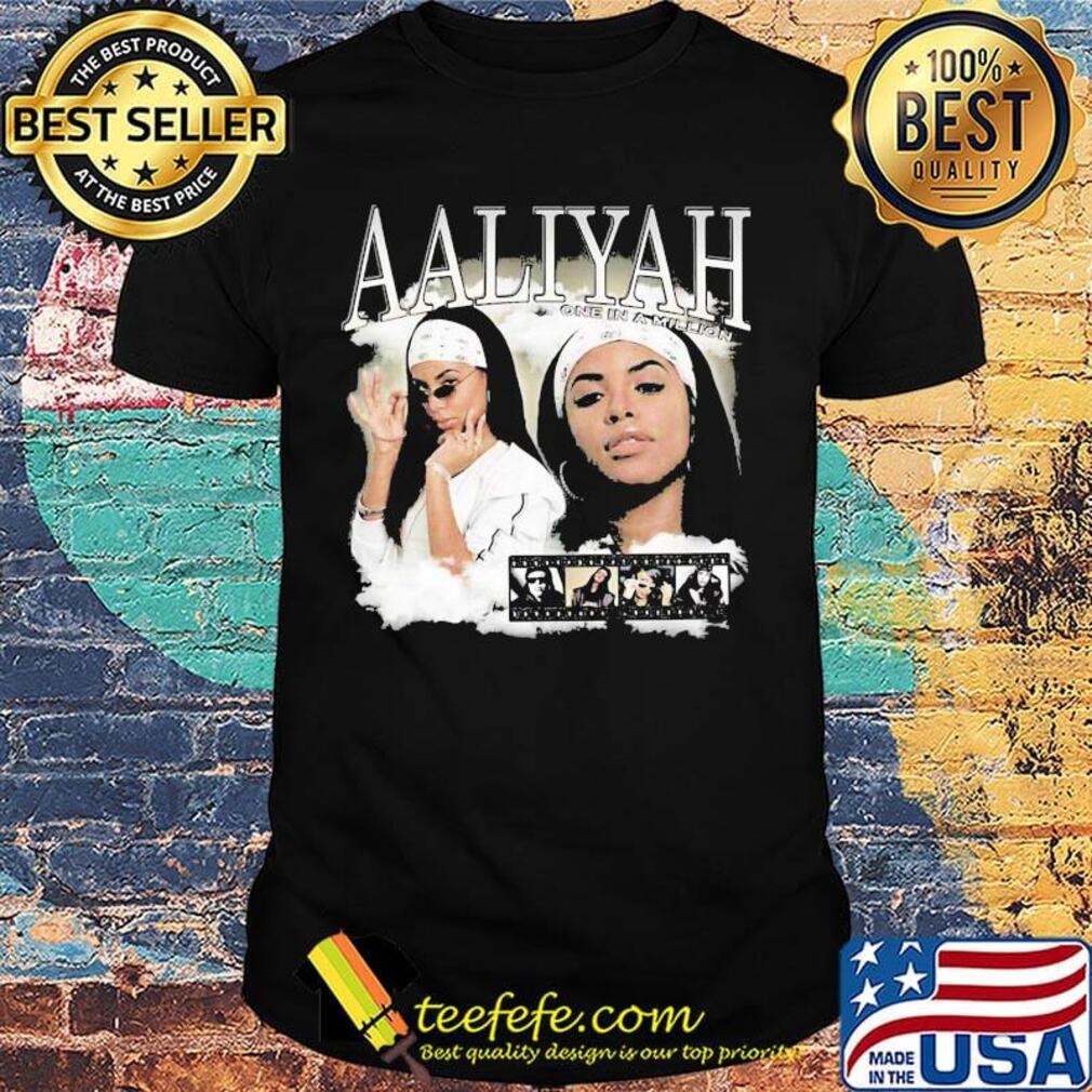 Aaliyah one in a million vintage shirt