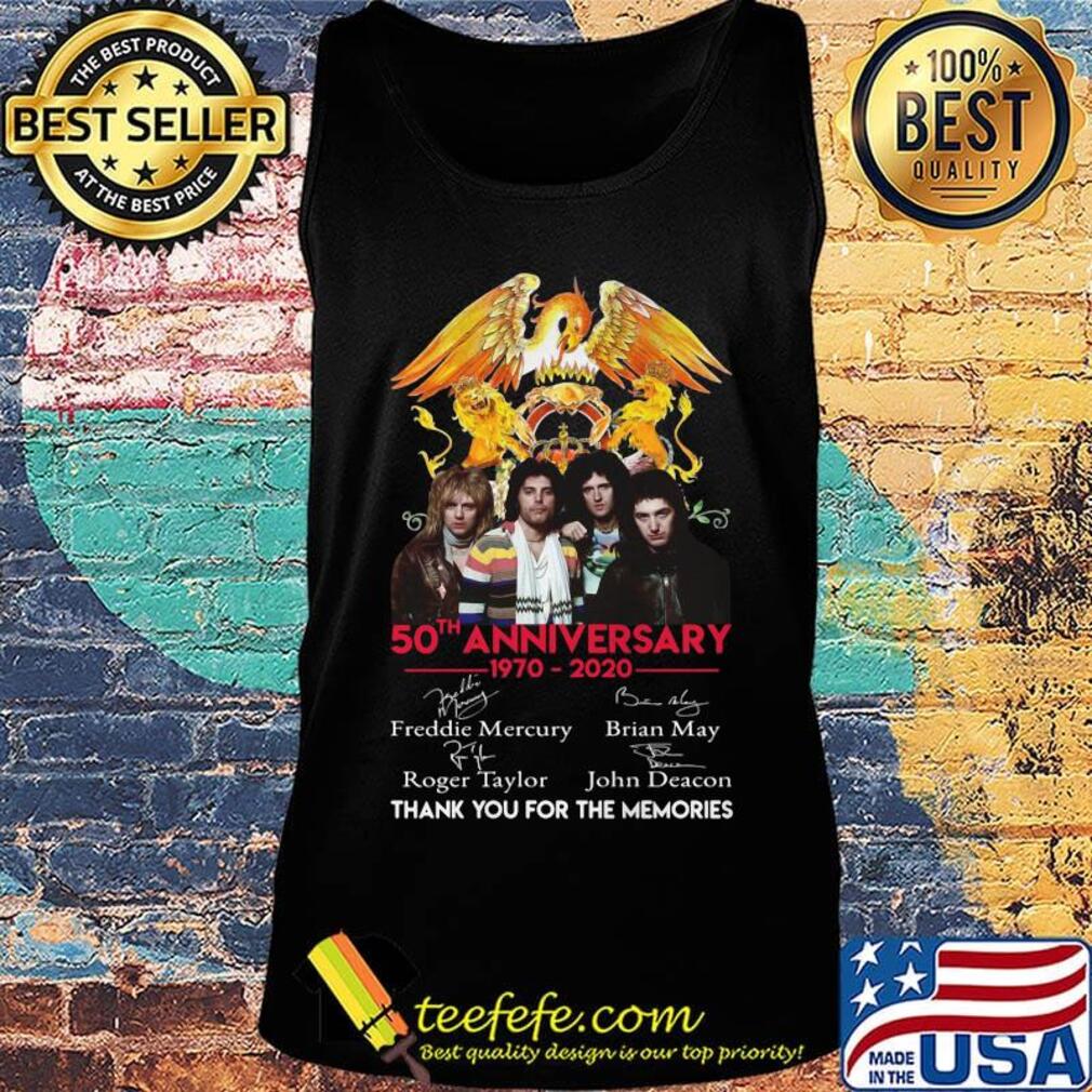 Acdc 50th anniversary thank you for the memories signatures s Tank top Acdc 50th anniversary thank you for the memories signatures s Tank top