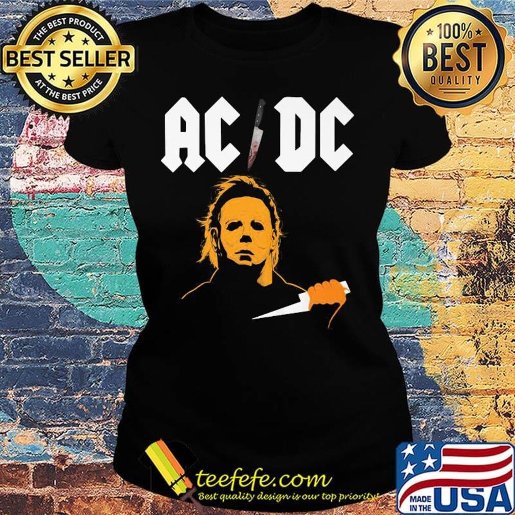 Acdc band halloween michael myers s Ladies tee Acdc band halloween michael myers s Ladies tee