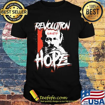 Acting revolution is act of kropotkin hope shirt