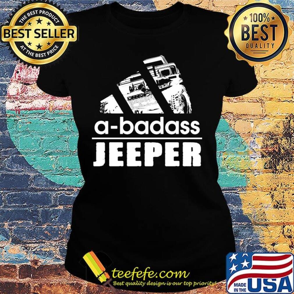 Adidas a-badass jeeper logo s Ladies tee Adidas a-badass jeeper logo s Ladies tee