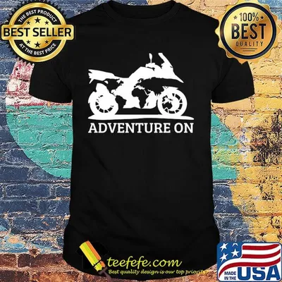 Adventure On BMW GS1200 Motorcycle Shirt