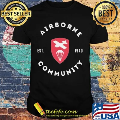 Airborne est 1940 community shirt