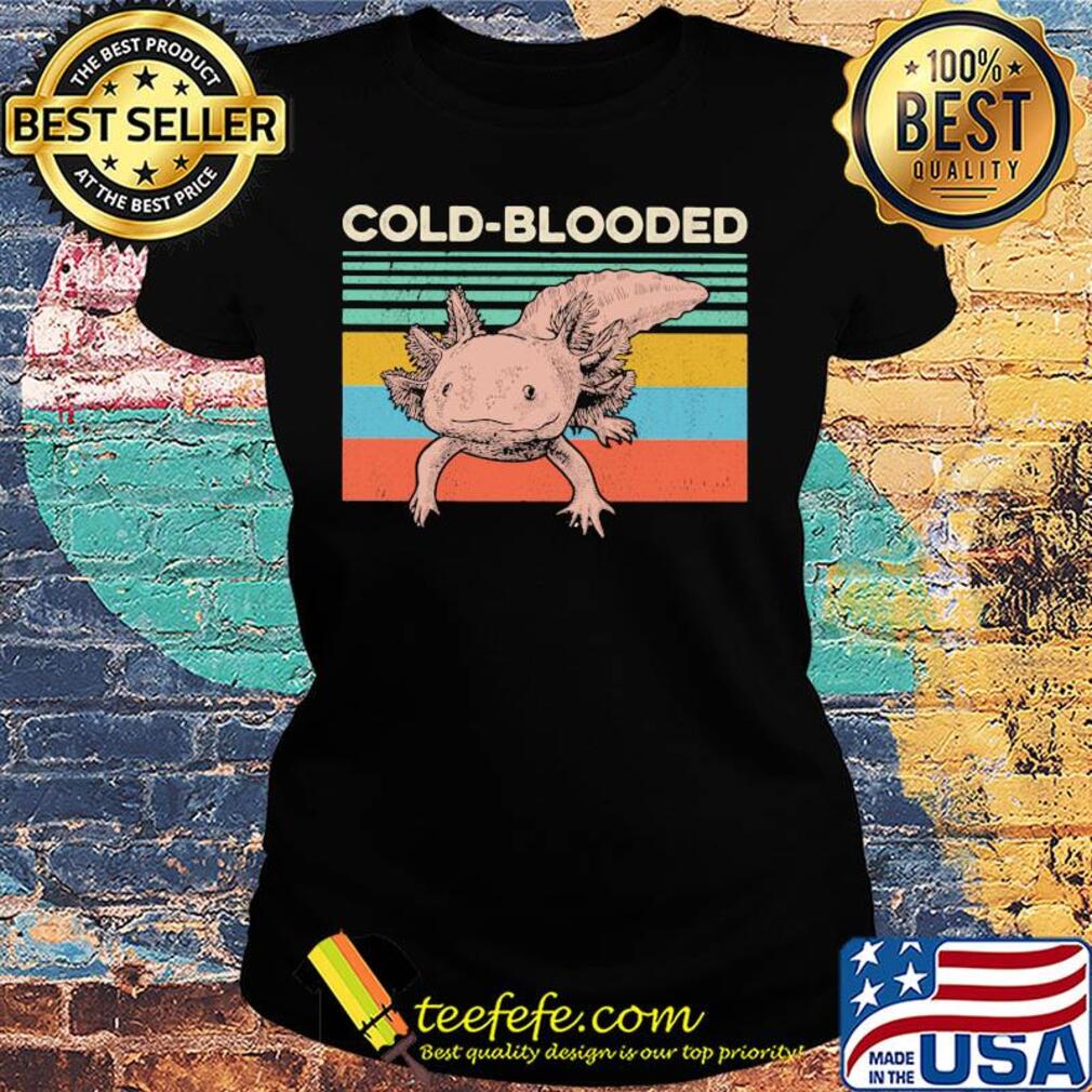 Ajolote cold-blooded vintage retro s Ladies tee Ajolote cold-blooded vintage retro s Ladies tee