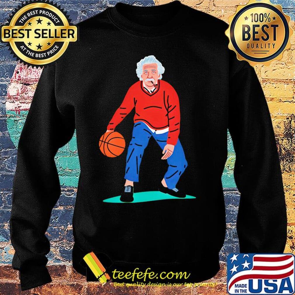 Albert einstein playing basketball art s Sweater Albert einstein playing basketball art s Sweater