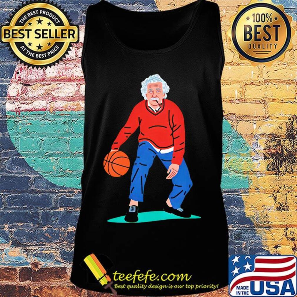 Albert einstein playing basketball art s Tank top Albert einstein playing basketball art s Tank top