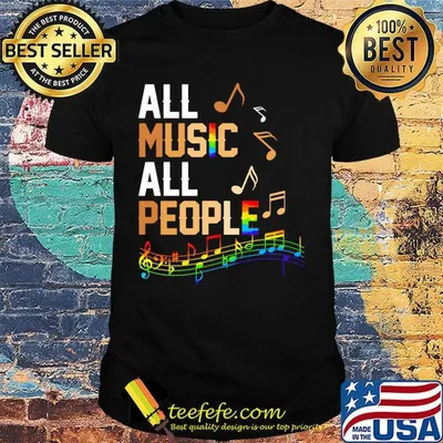 All Music All People LGBT Shirt