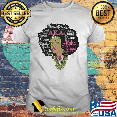 Alpha Kappa Alpha Black Queen Shirt