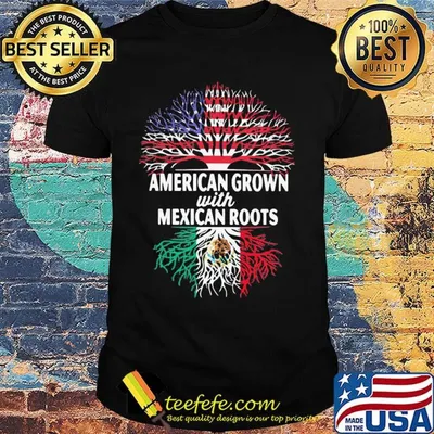 American Grown With Mexican Roots Shirt