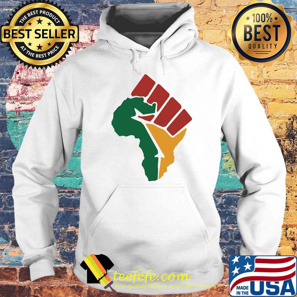 Americas map juneteeth fist s Hoodie Americas map juneteeth fist s Hoodie
