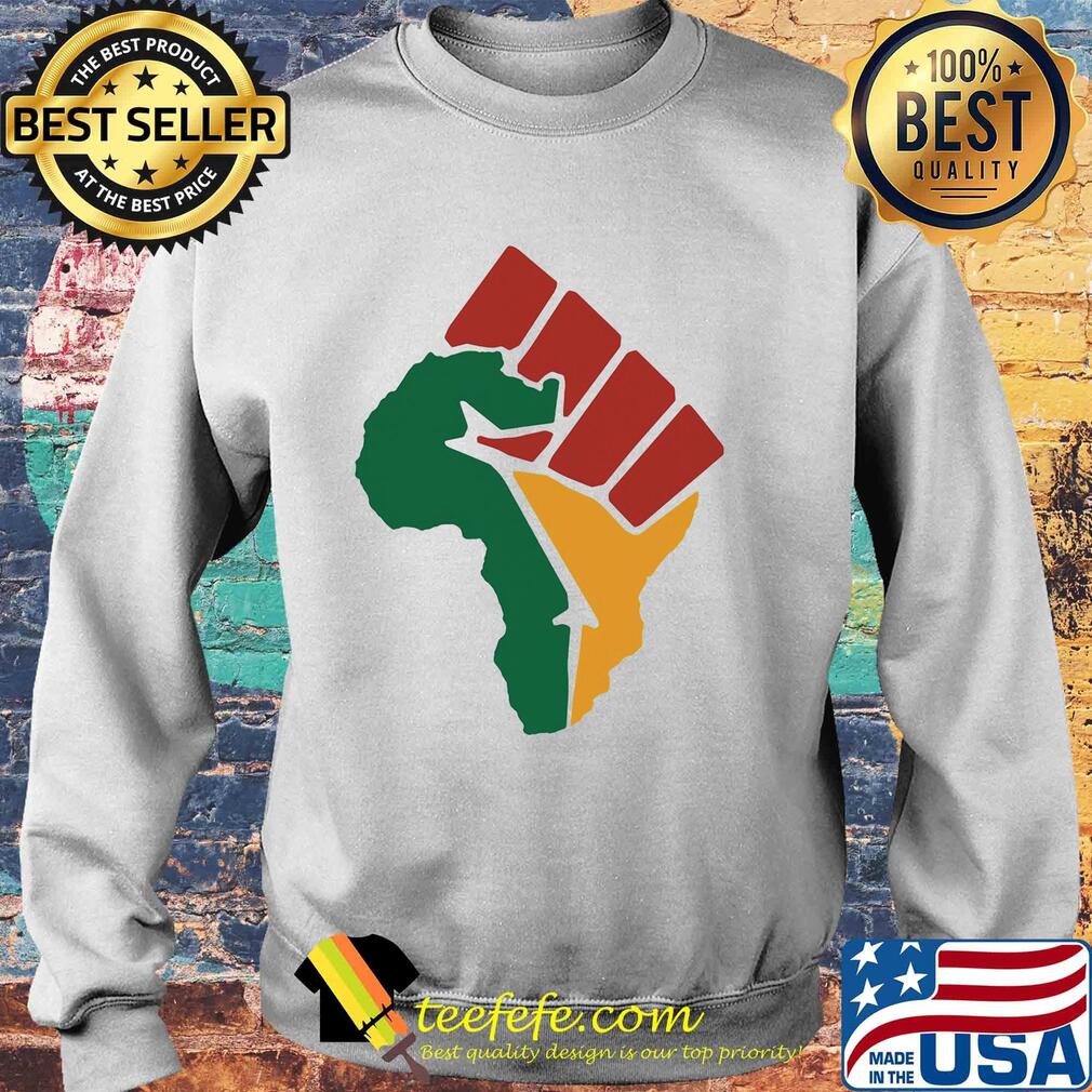 Americas map juneteeth fist s Sweater Americas map juneteeth fist s Sweater